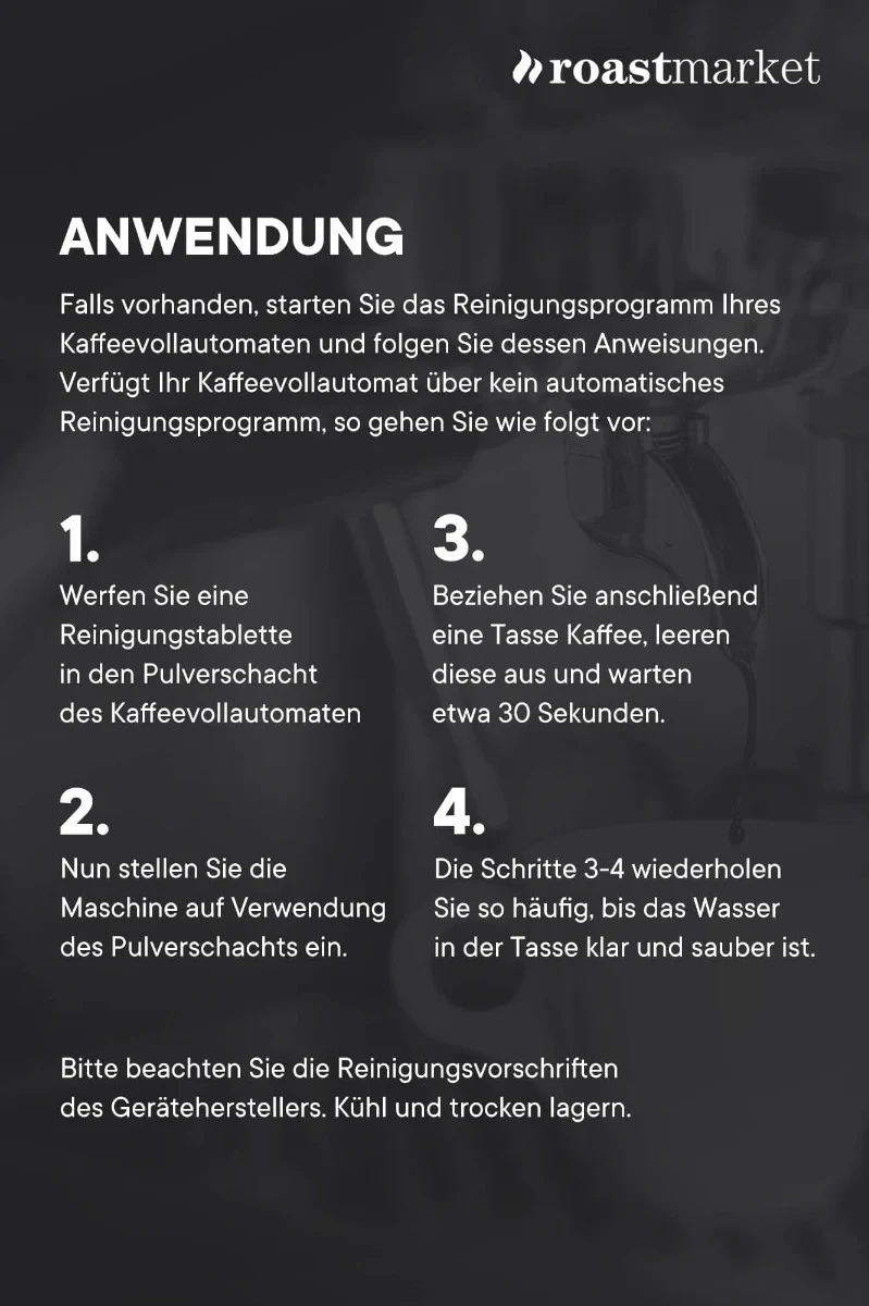 roastmarket Reinigungstabletten 30 Stück