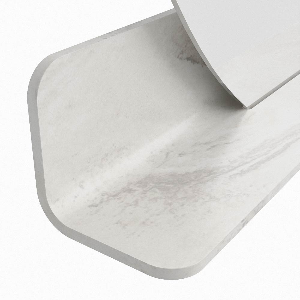 Mondiaz Spot spiegel rond Ø120cm met planchet ostra