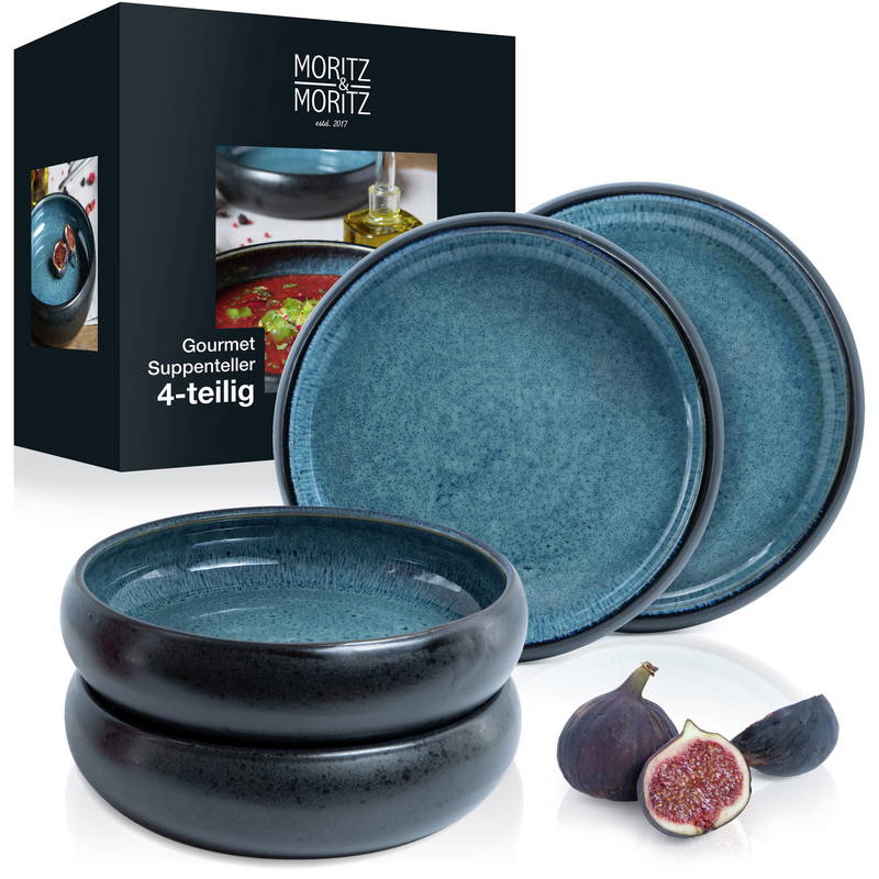 Moritz & Moritz  Suppenteller 4-tlg. REACTIV