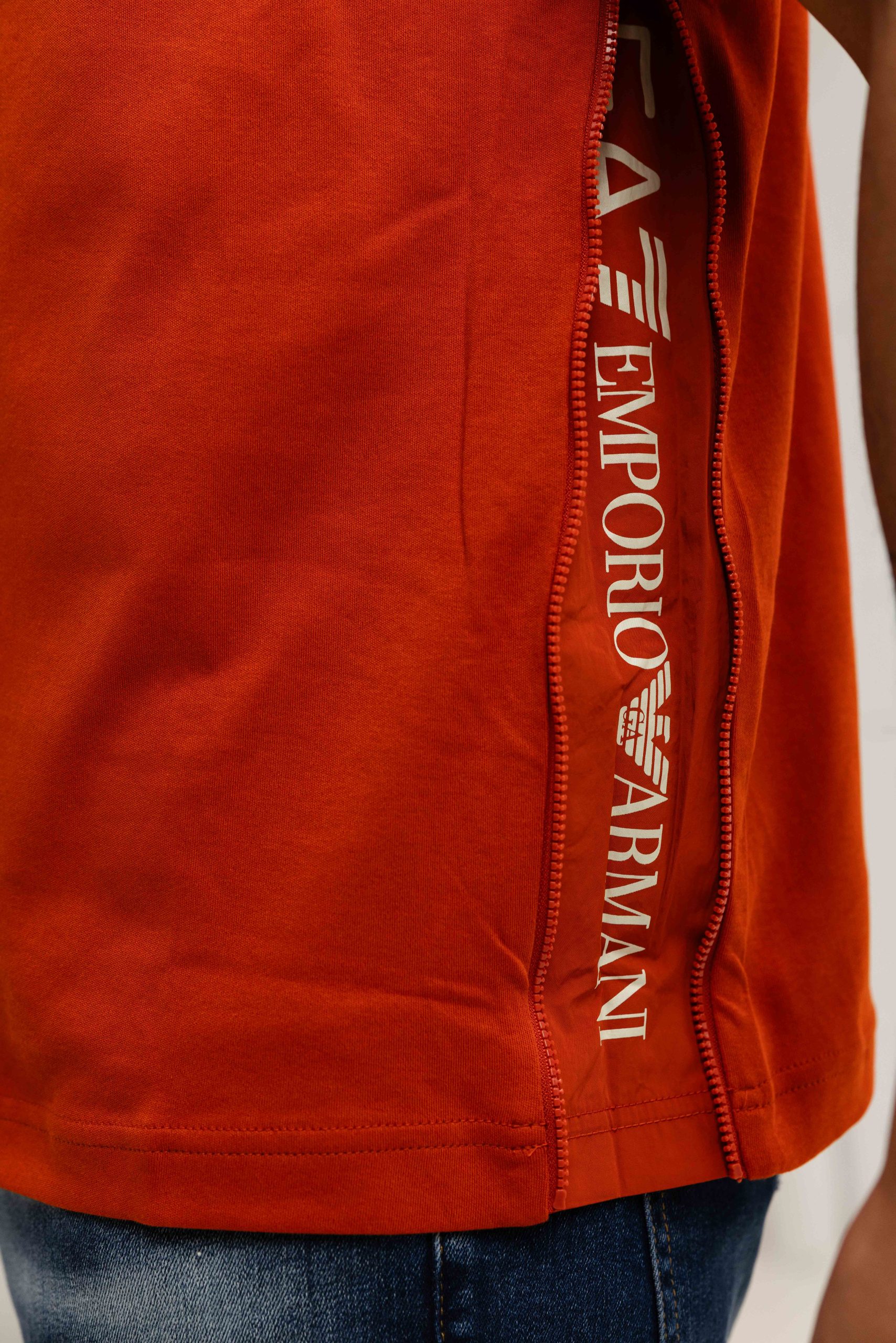 EA7 Emporio Armani 7M000516 T-Shirt Heren Oranje