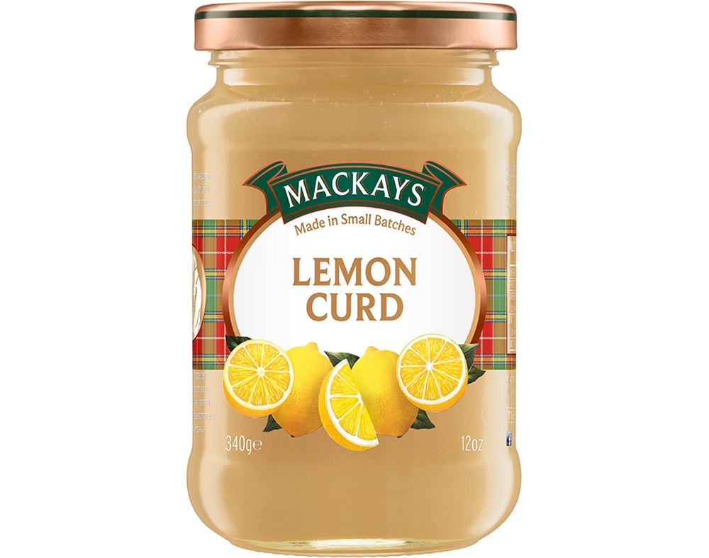 COMPOTA MACKAYS LEMON CURD 340G