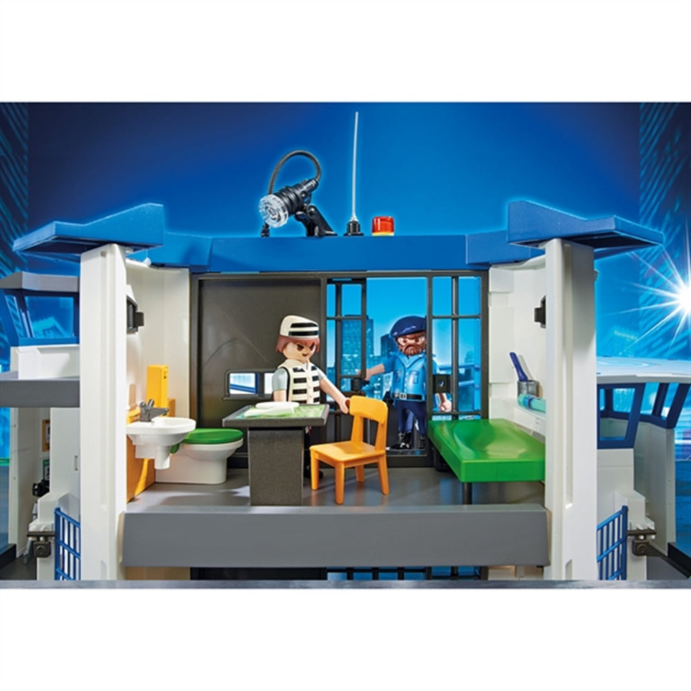 Køb Playmobil® City Action - Politistation med Fængsel