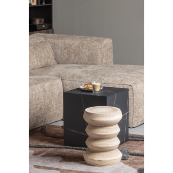 WOOOD kruk Babs naturel pauwlownia hout