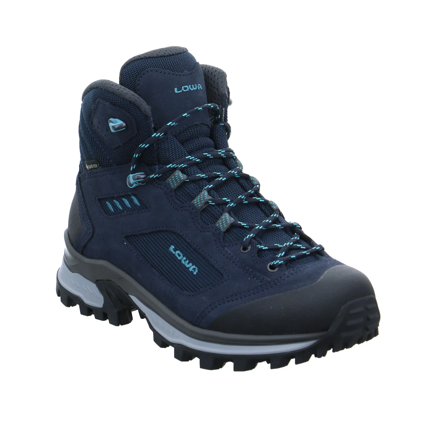 LOWA Wander- Bergschuh Damen Blau Leder