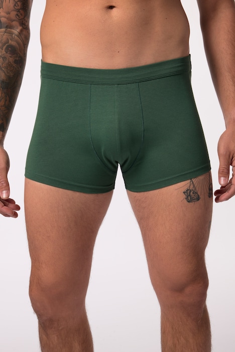 JP AWARE Hip-Pants im 2er-Pack, GOTS zertifizierte Biobaumwolle, Bauchfit, bis 7 XL