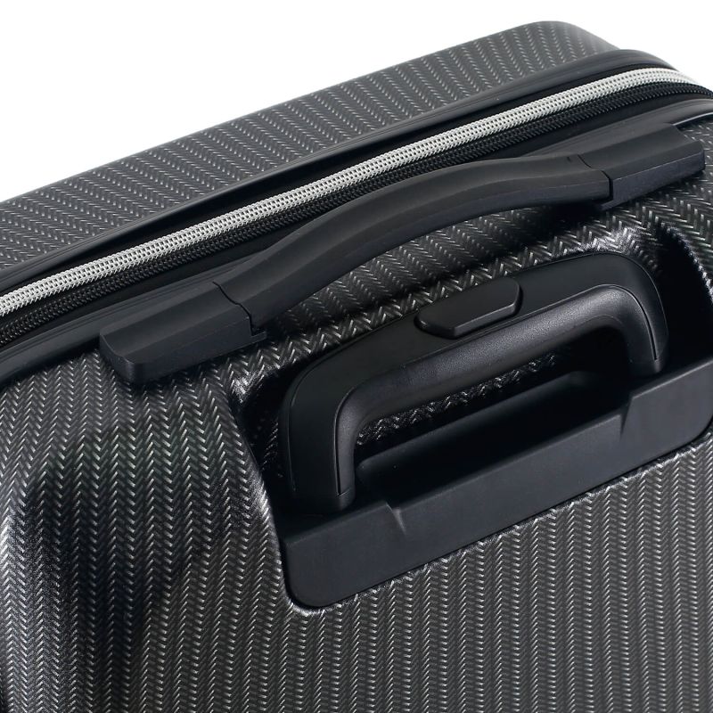 Valise cabine rigide 378 Extensible 55 cm Noir