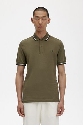 Fred Perry Polo Donkergroen M3600 M3600-R67 kopen