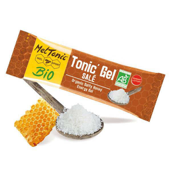 Gel énergétique Bio salé - Miel, Fleur de sel & Gelée royale