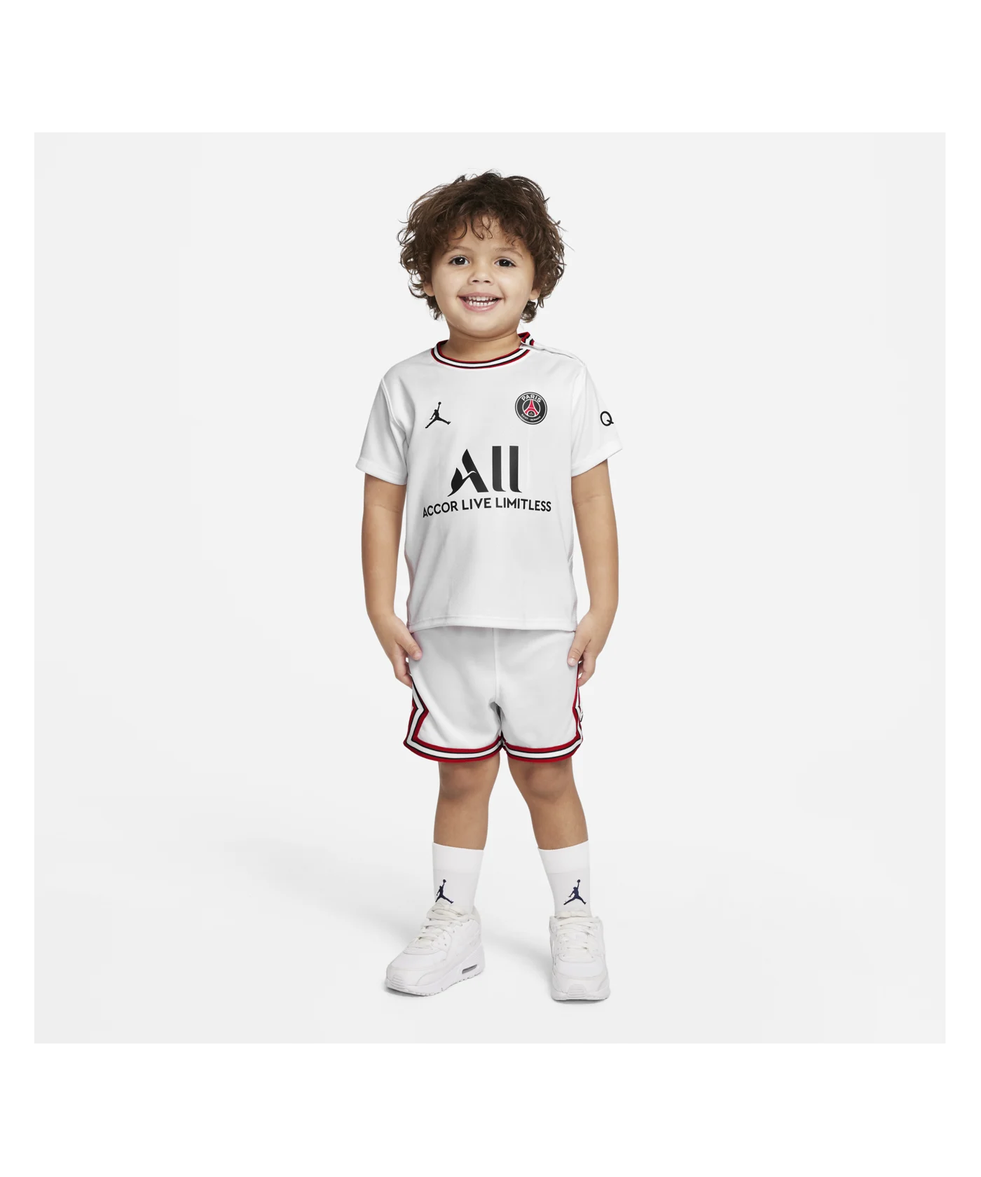 Jordan Paris St. Germain Babykit 4th 2021/2022 Weiss F101
