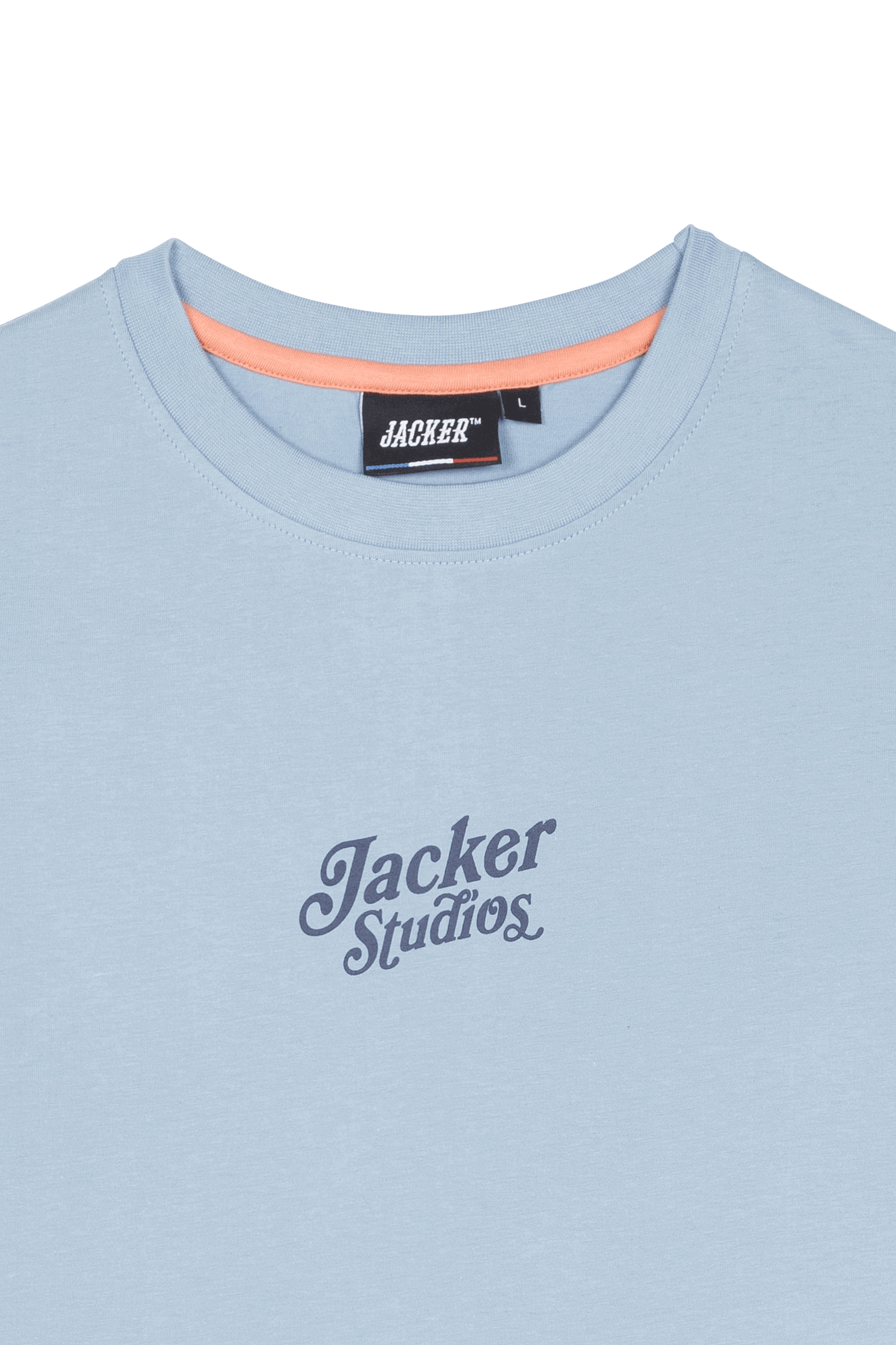 JACKER T-shirt Call Me Later Bleu