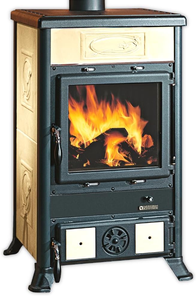 La Nordica Holzofen | ROSSELLA R1.16 CERAMICA | 9,0 kW | Liberty Panna