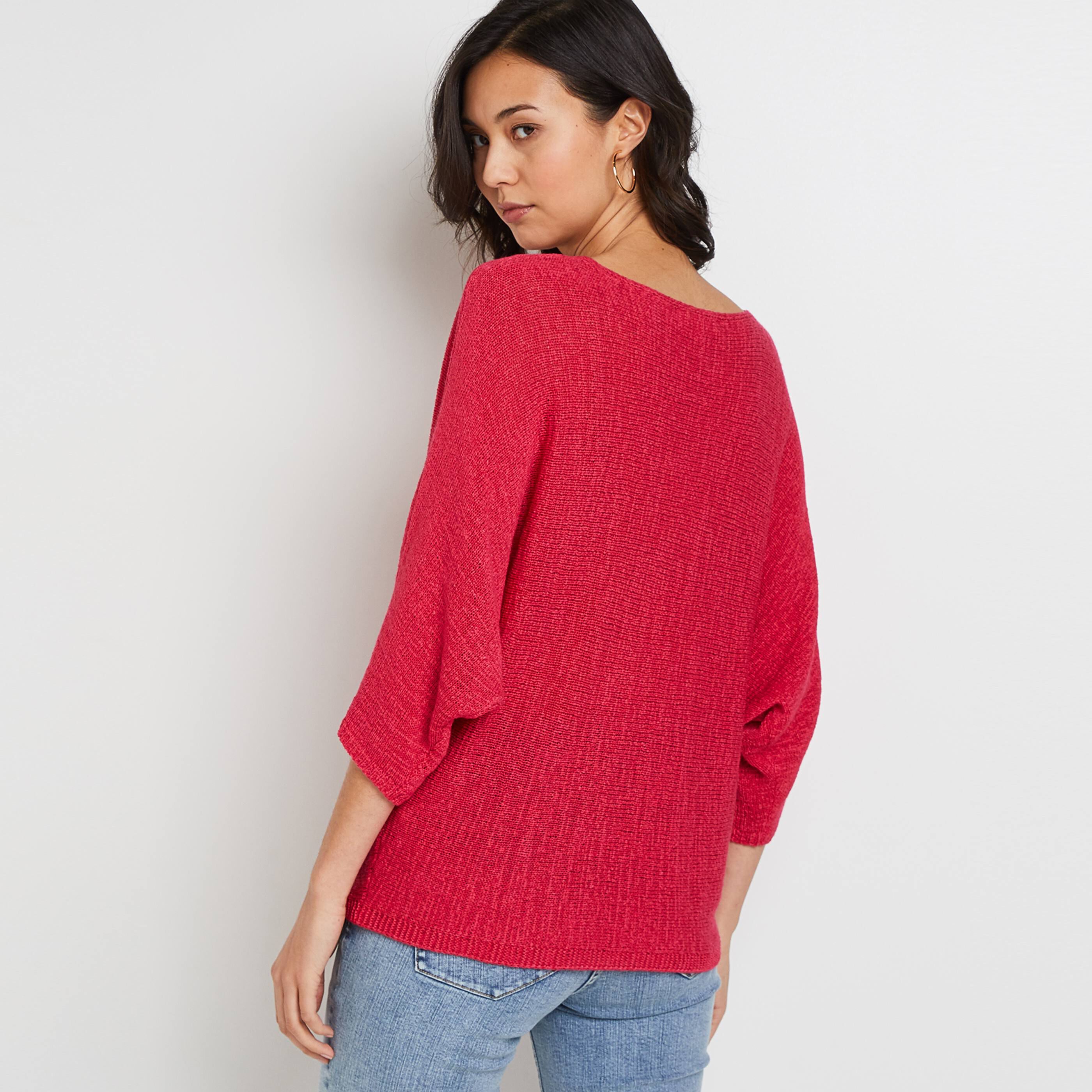Pull en maille femme - FUSHIA