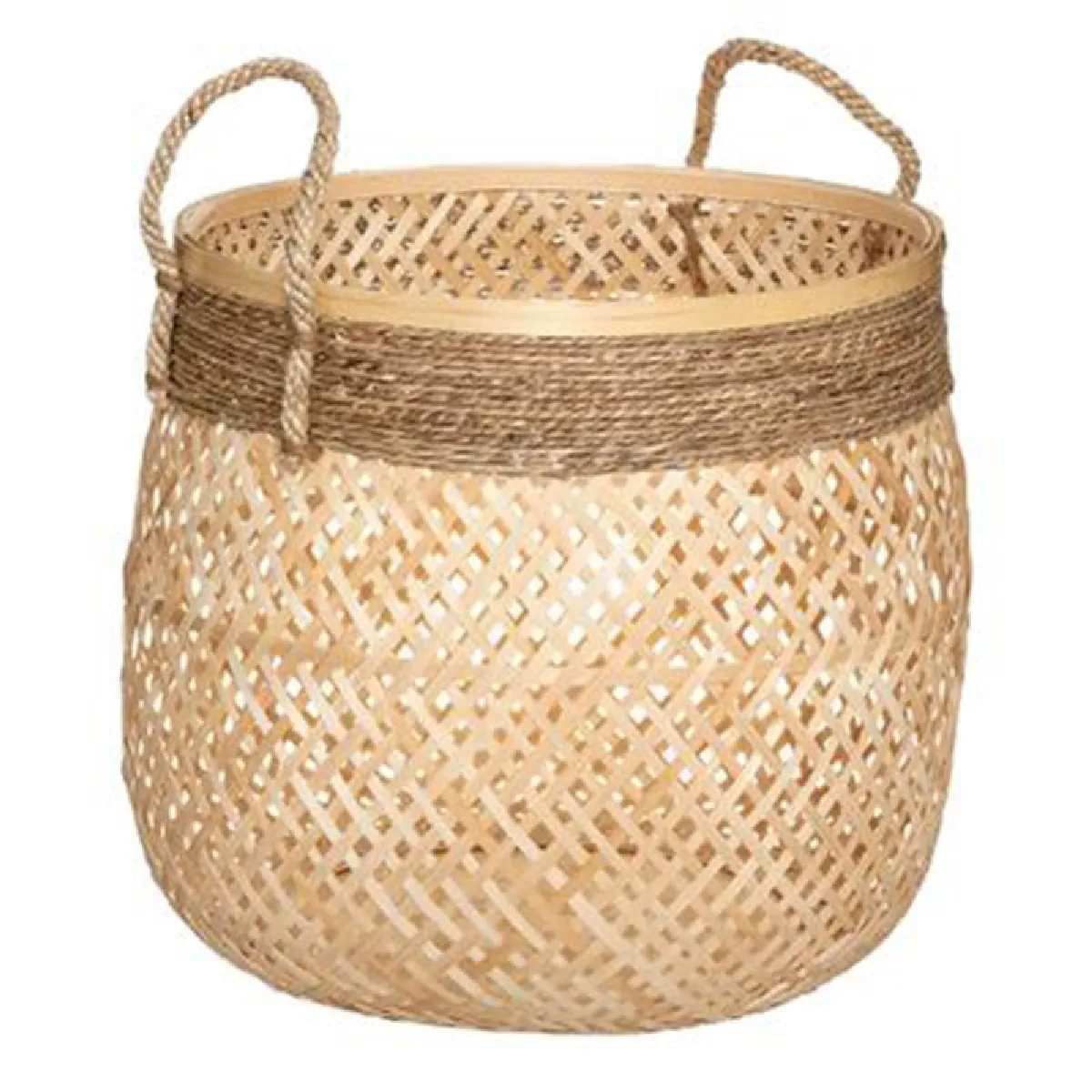 Atmosphera, Createur D'Interieur Atmosphera Paniers Bambou Rond x3