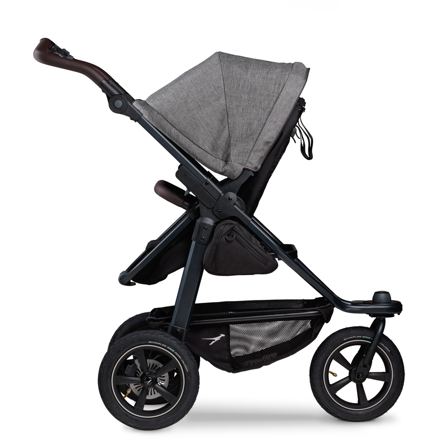 tfk Kombikinderwagen Mono 2 mit Luftrad premium grau