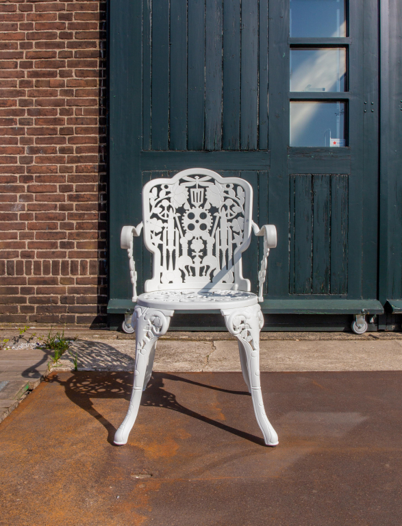 Seletti Industry Garden tuinstoel wit