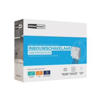 KlikAanKlikUit AWS-3500S mini inbouw schakelaar stopcontact