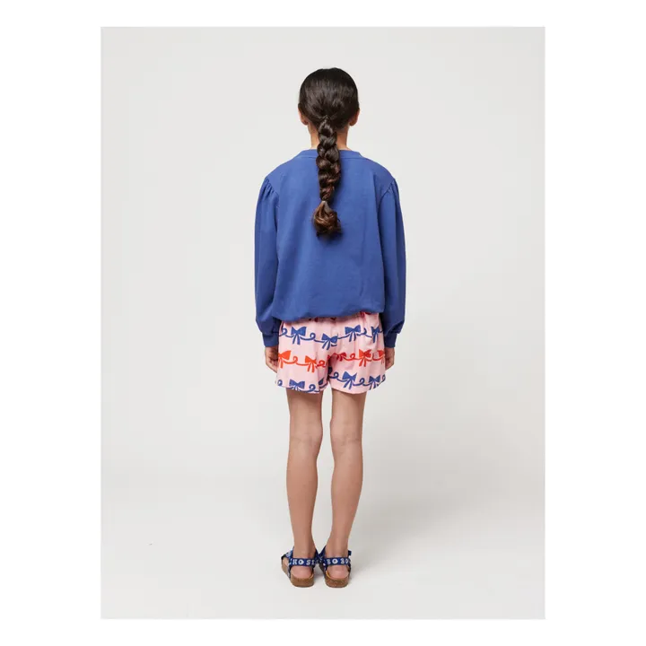 Bobo Choses Sweat Coton Bio Tomate | Bleu