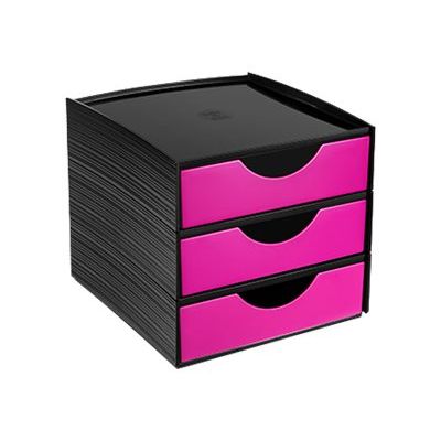 CEP First - Mini module de classement - 3 tiroirs noir