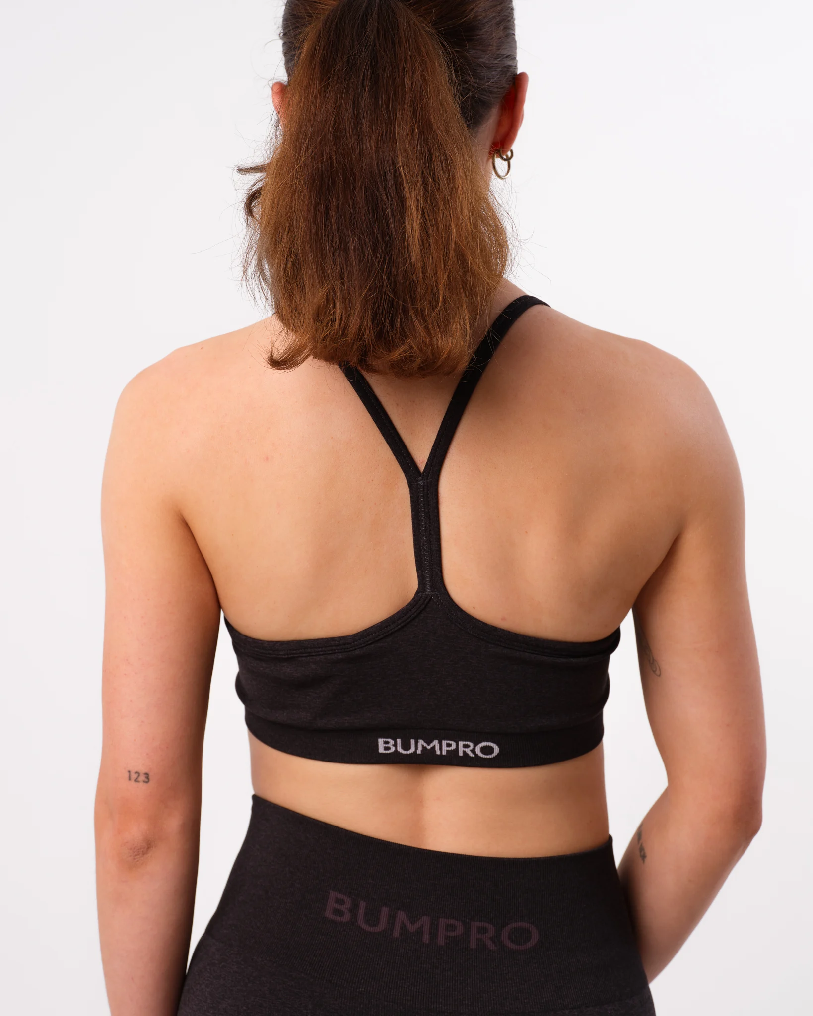 Bumpro Beam Clean Mini Bra Black Iron Marl