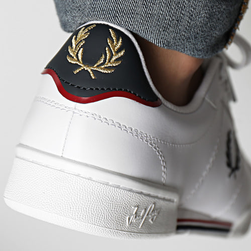 Baskets B722 Leather B6311 White Navy