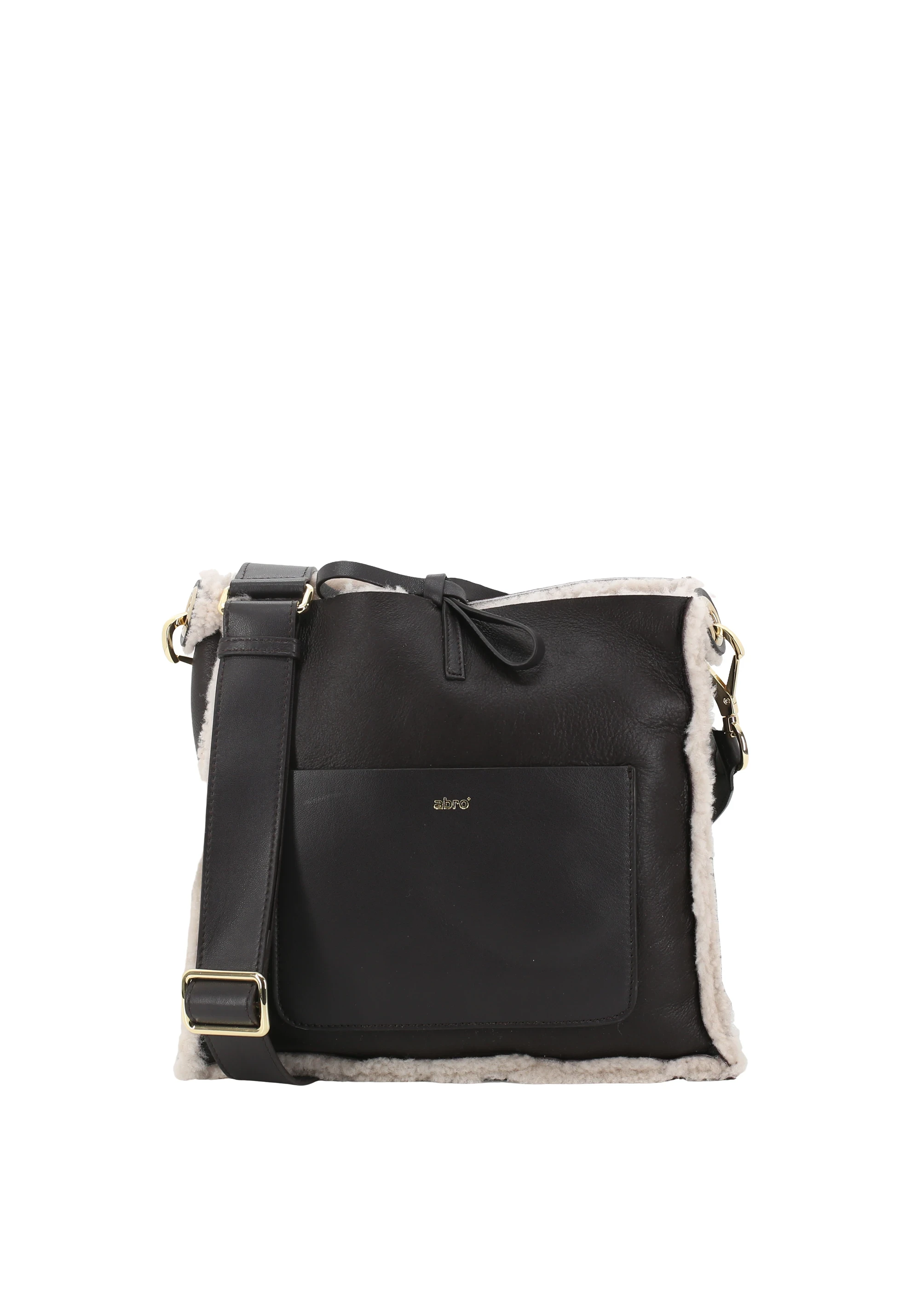 Cross body RAQUEL small Leather Shearling reversible Standard