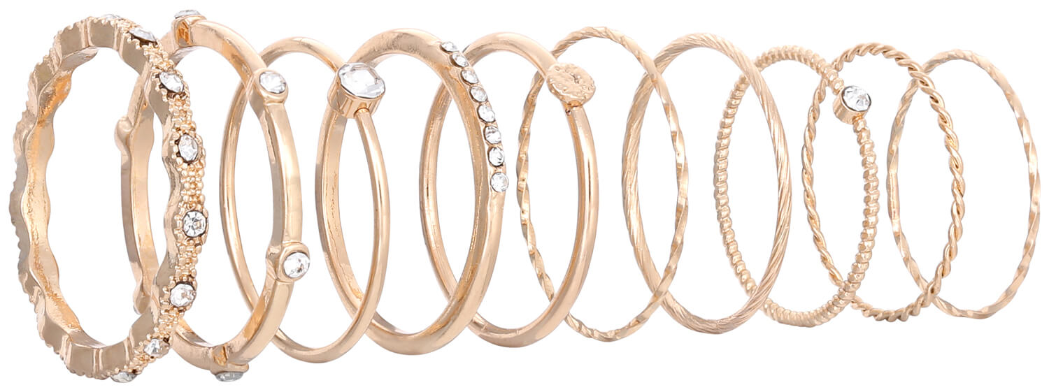 Ring-Set - Happy Glitter