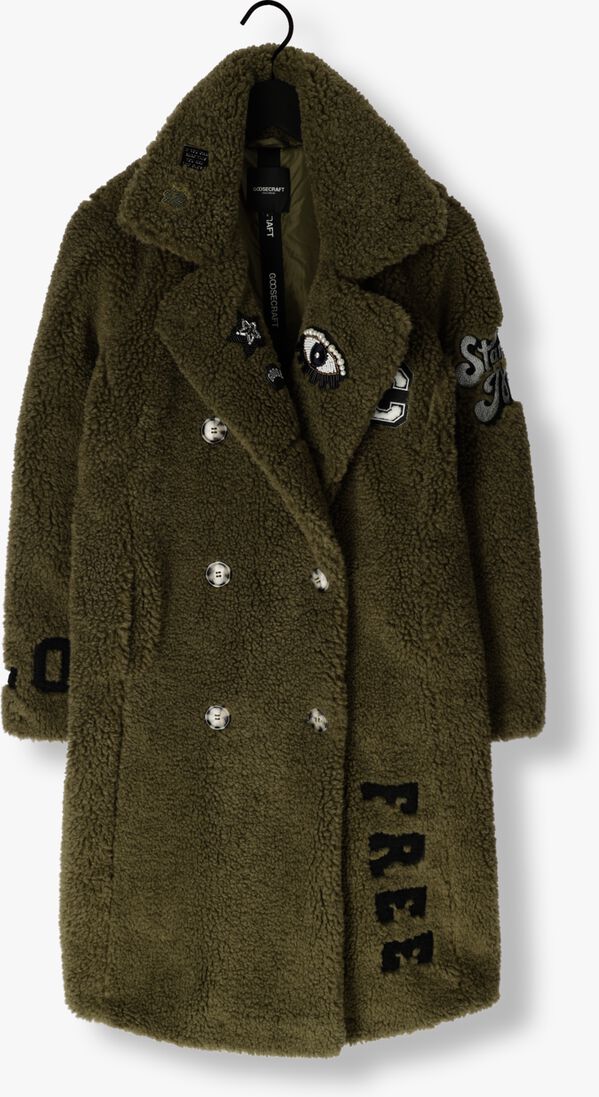 GOOSECRAFT groene goosecraft teddy jas gc reese coat