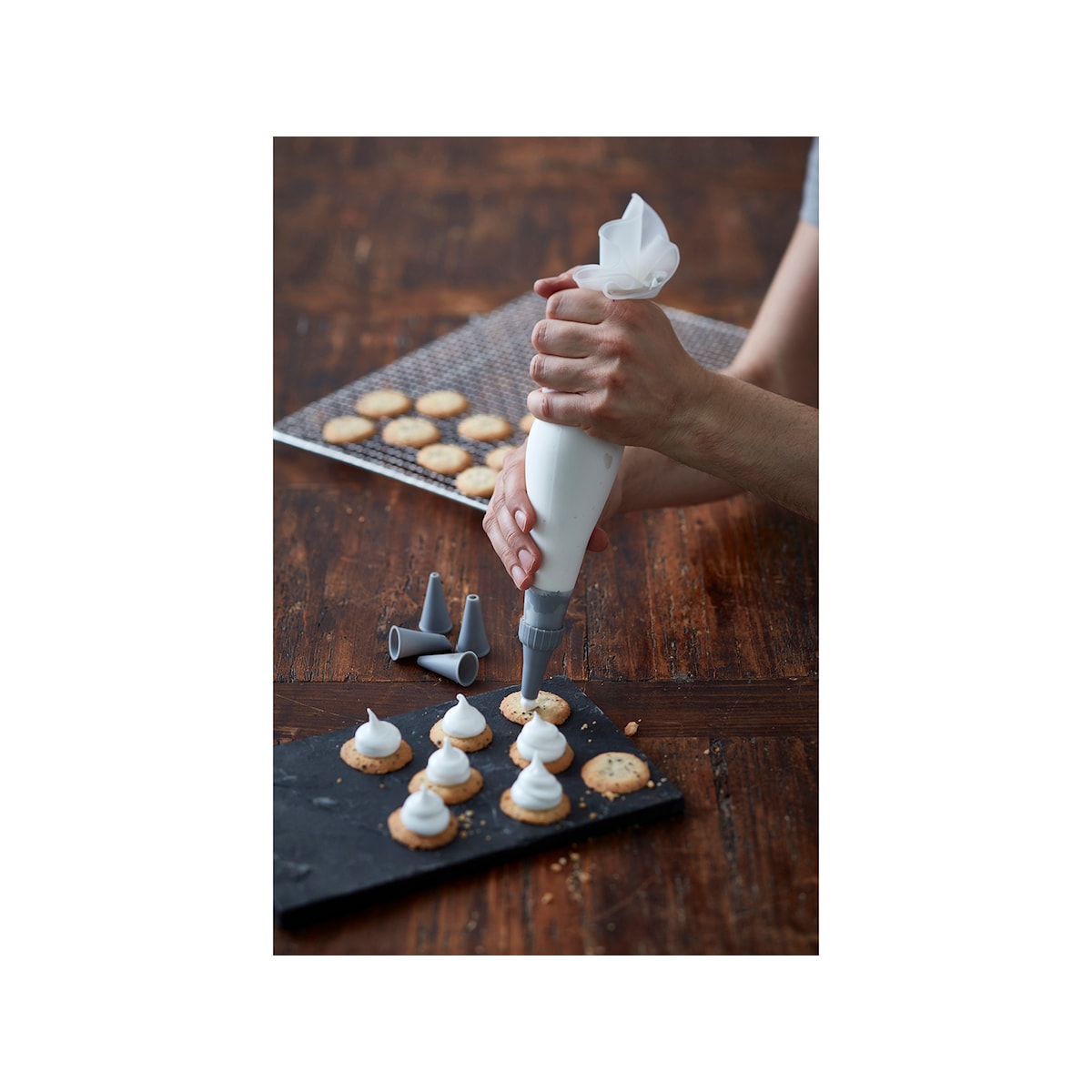Funktion Pastry bag set Grey