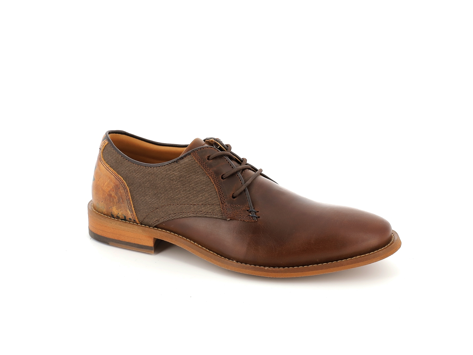 Bull boxer-674K20943A Cuir Marron Foncé