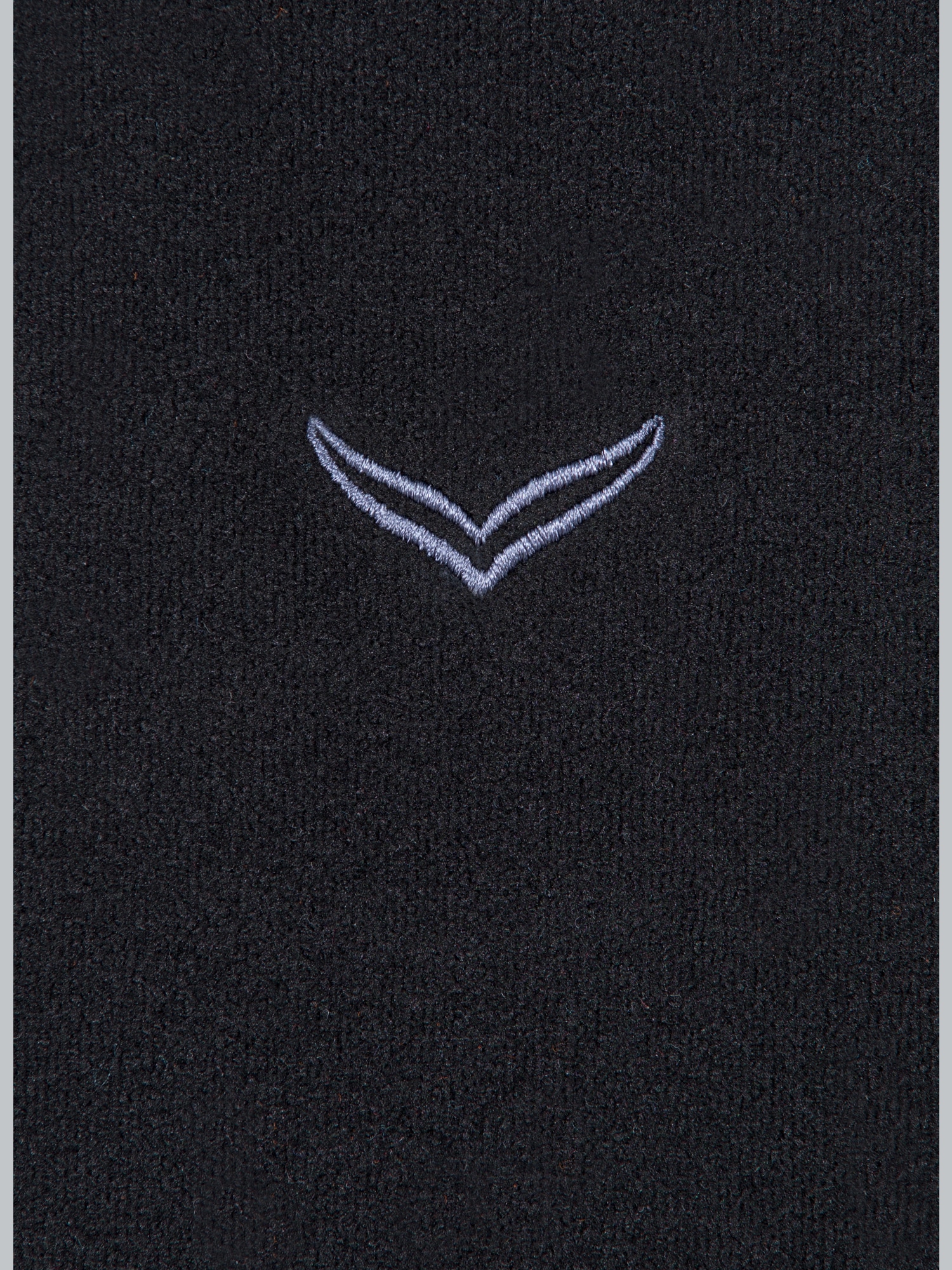 Fleecestirnband Schwarz