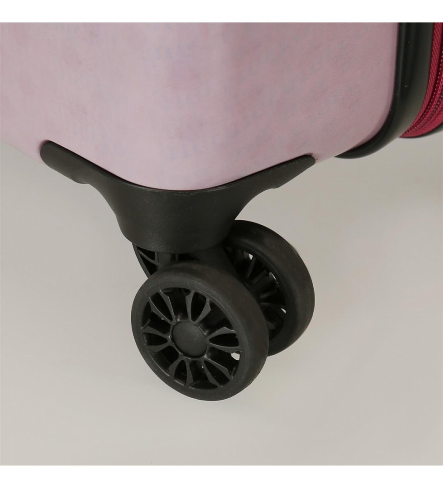 Mala rígida média Santoro 67cm Para o meu amor roxa