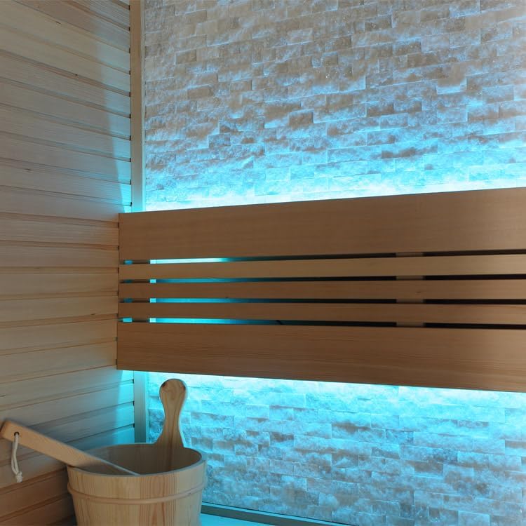 AWT KOS Sauna 1103C Hemlock/120x105/ohne Ofen