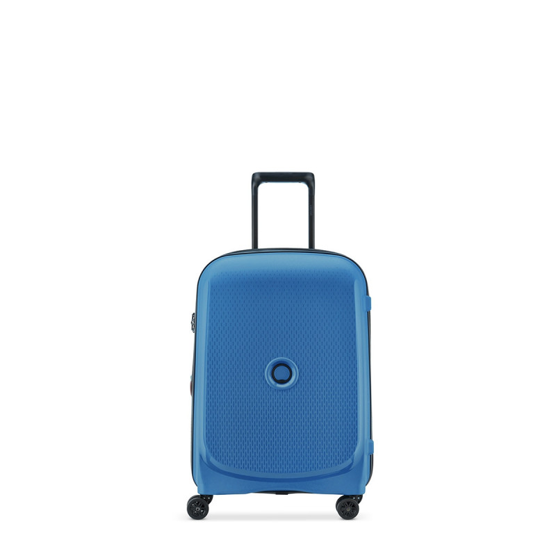 Valise cabine rigide Slim Belmont Plus 55 cm Bleu