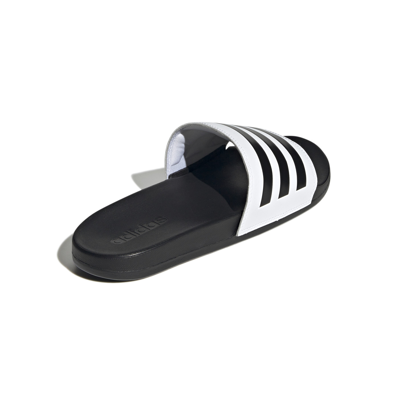 Adidas Adilette Comfort Slippers Zwart Wit Zwart