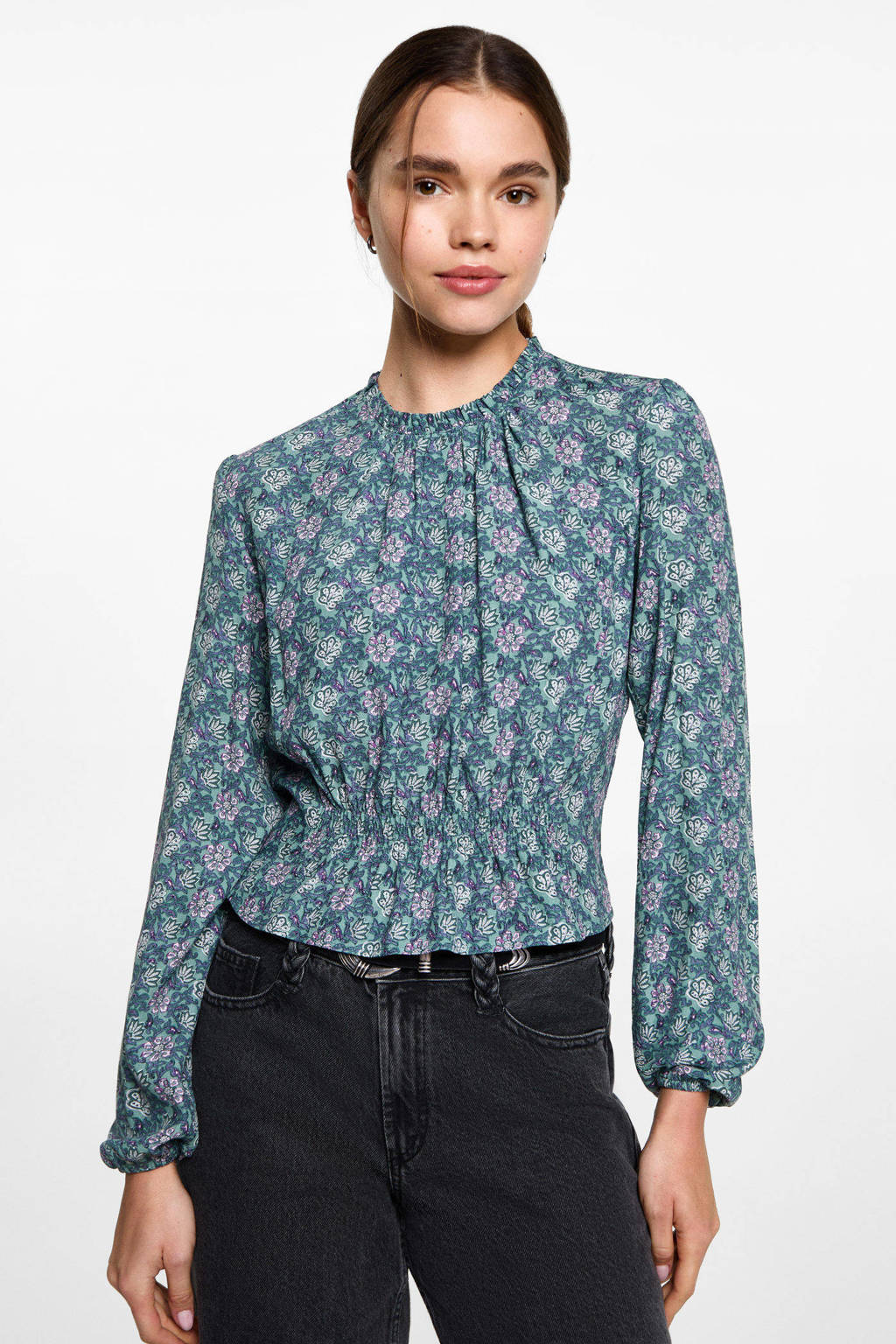 MANGO TEEN blousetop groen
