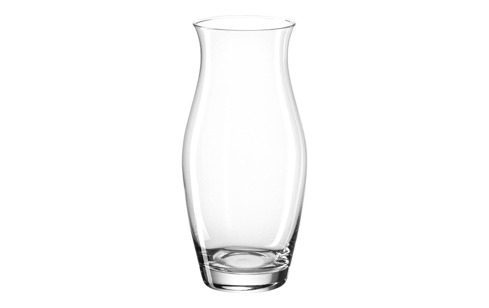 Vase Bloom 19 cm, TransparentVase aus Farbglas, Transparent
