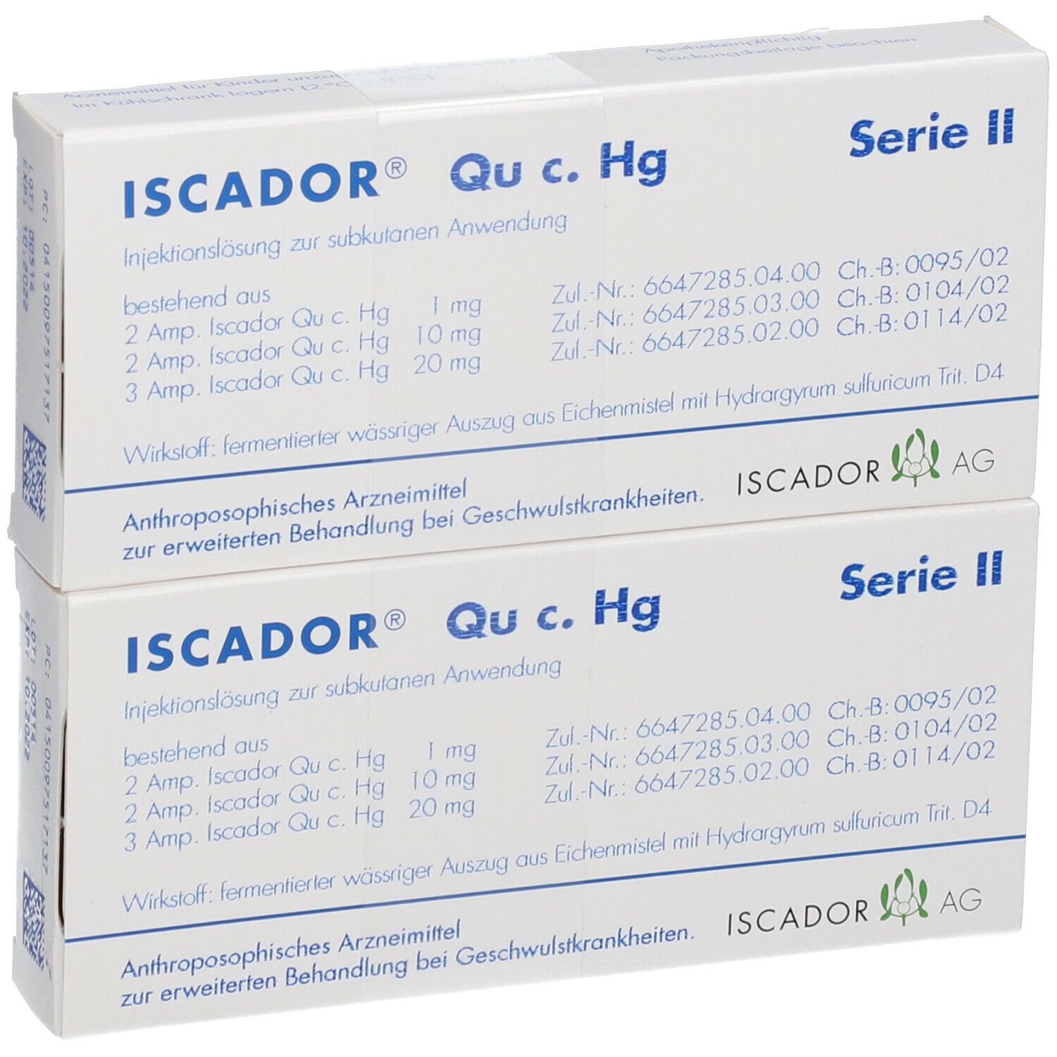 ISCADOR® Qu c. Hg Serie II