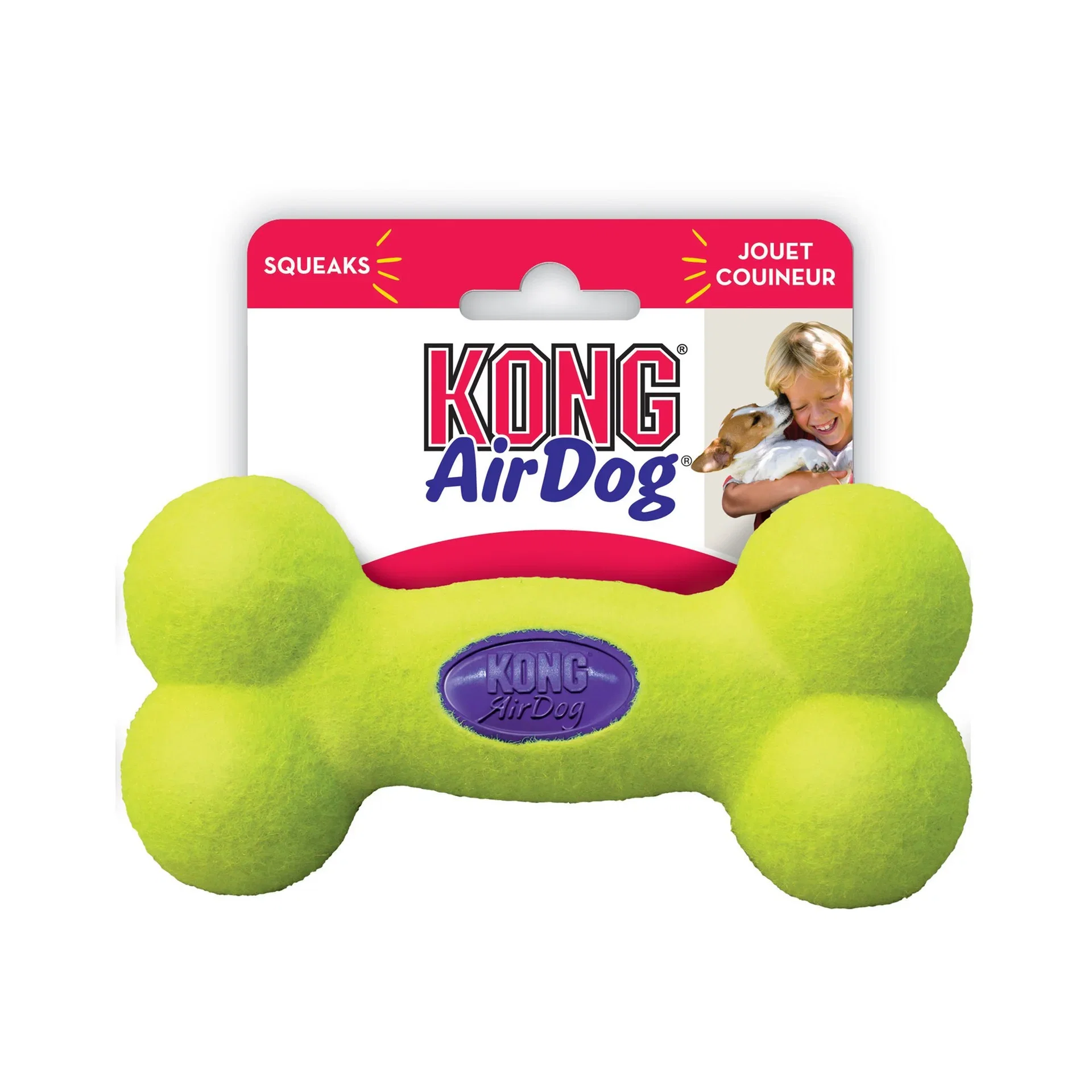 Dogman Kong Airdog Bone aktiviseringsleke Lengde 15 cm