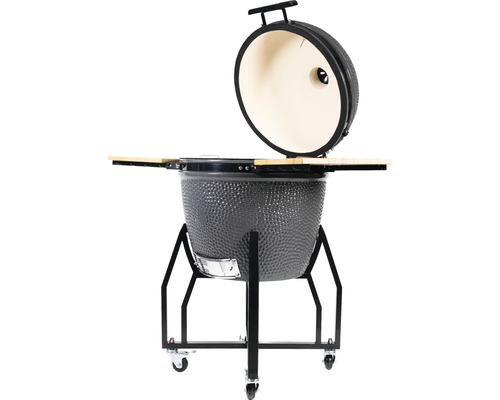 Keramische grill Grill Guru Kamado Original XL met standaard en opbergruimte, op wielen