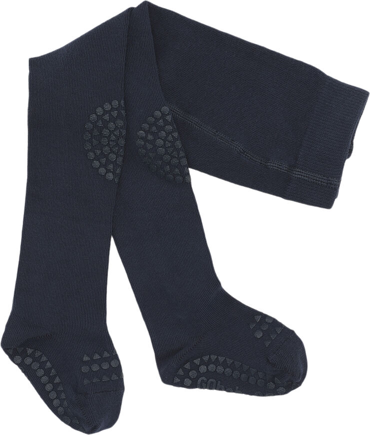 GoBabyGo Crawling tights - Organic Cotton L Navy blue