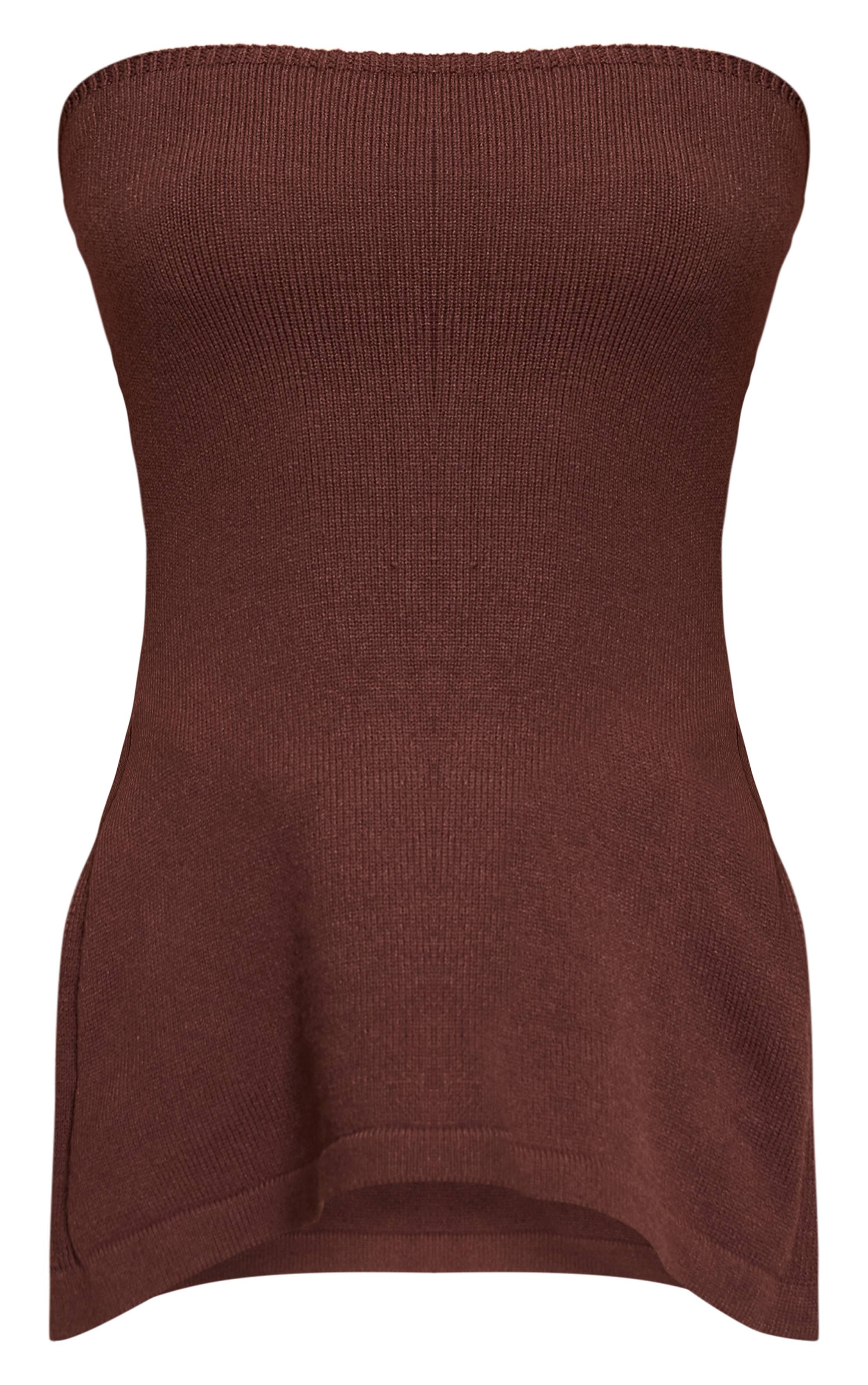 Chocolat Top Bandeau Long