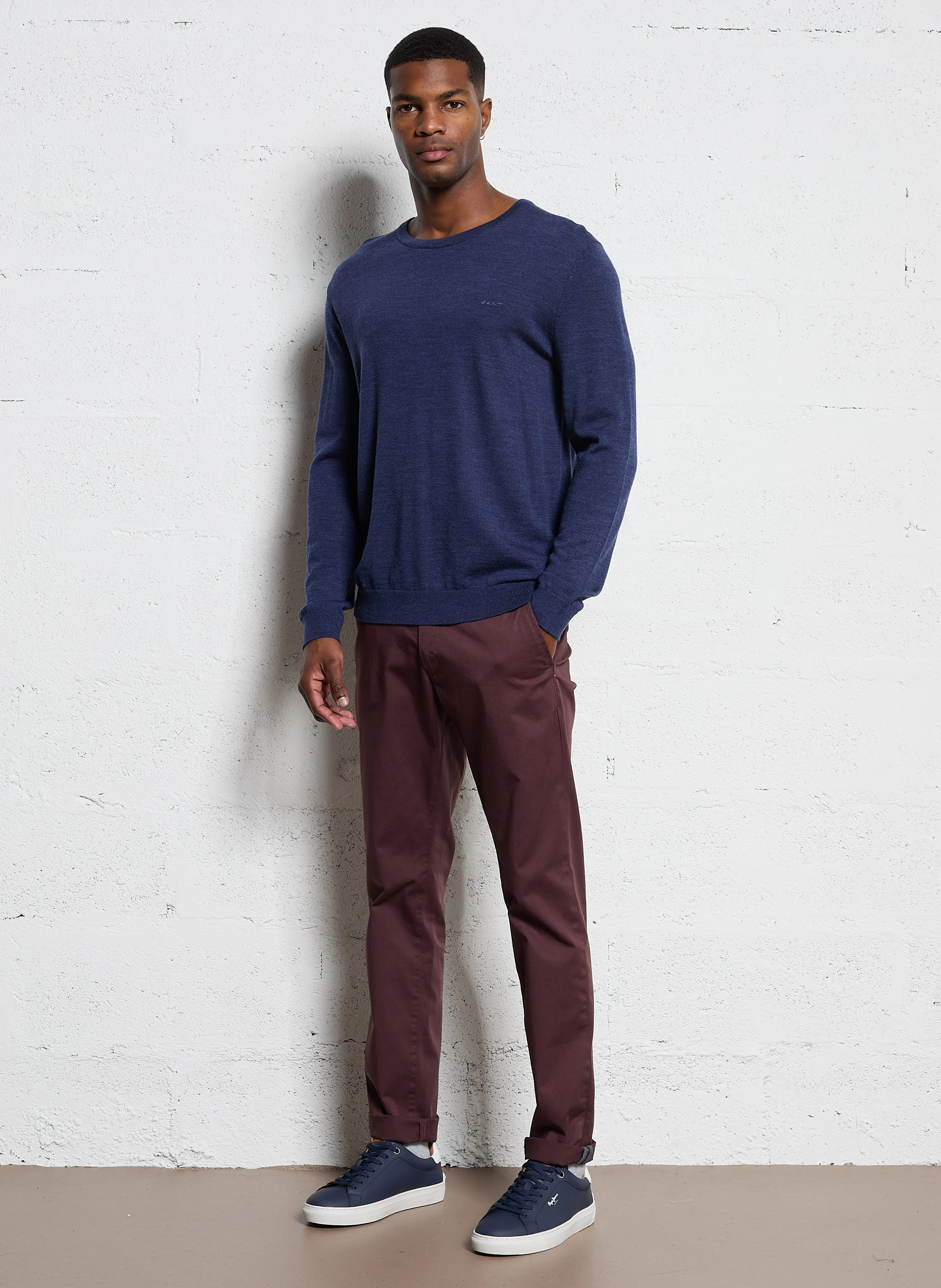 CAMDEN CLUB M - Baskets basses en cuir | Bleu
