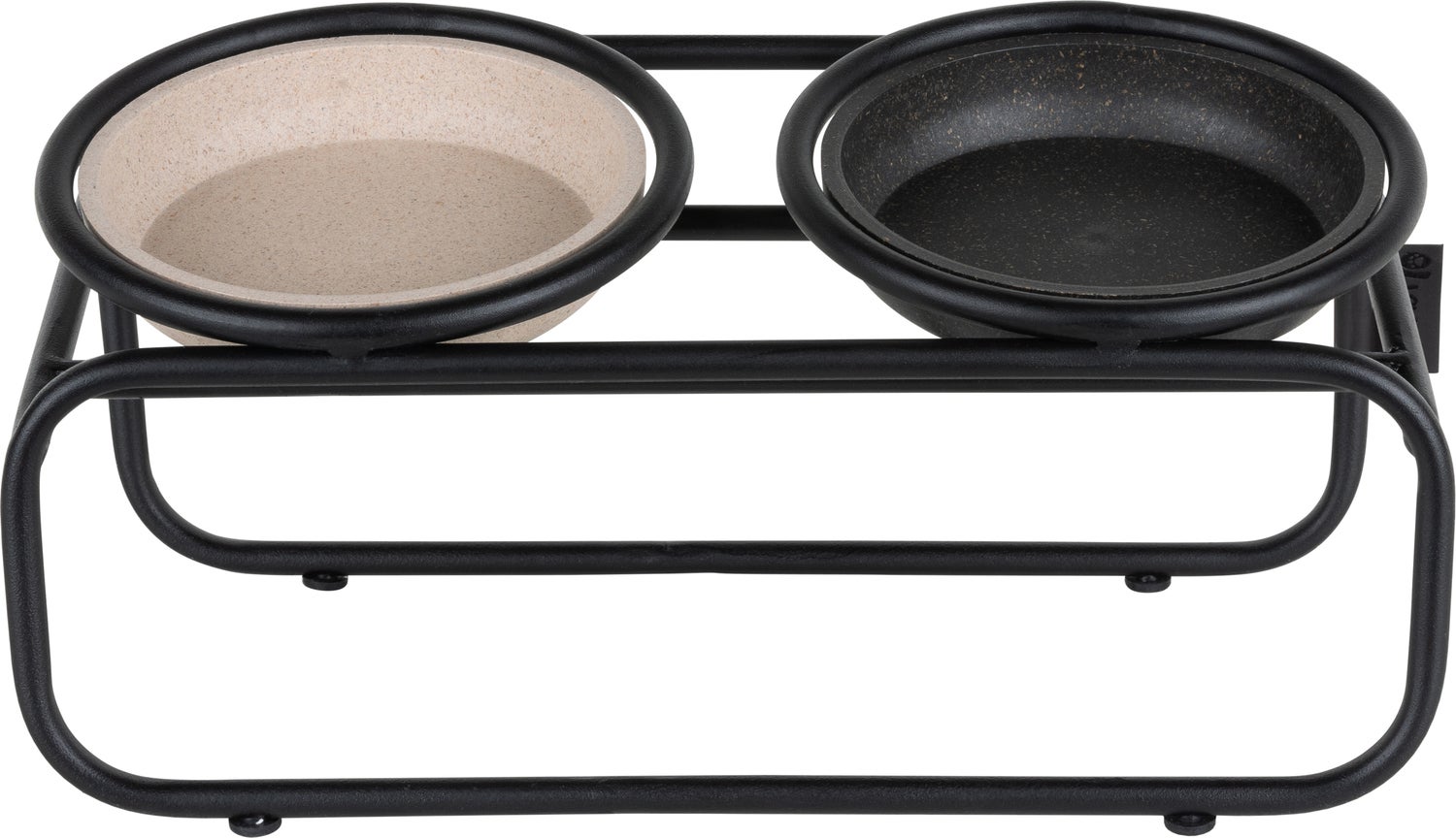 District 70 voerstandaard Butler zwart 29,5 x 14 x 14,5 cm