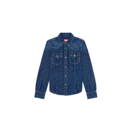 Diesel De-Waves Skjorte, Blue, L