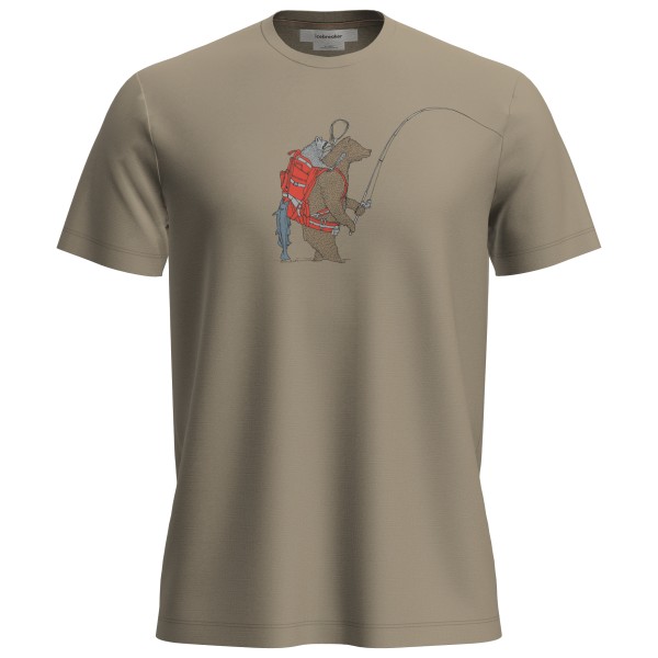Icebreaker - Merino 150 Tech Lite S/S Tee Bear Catch - Haut en mérinos