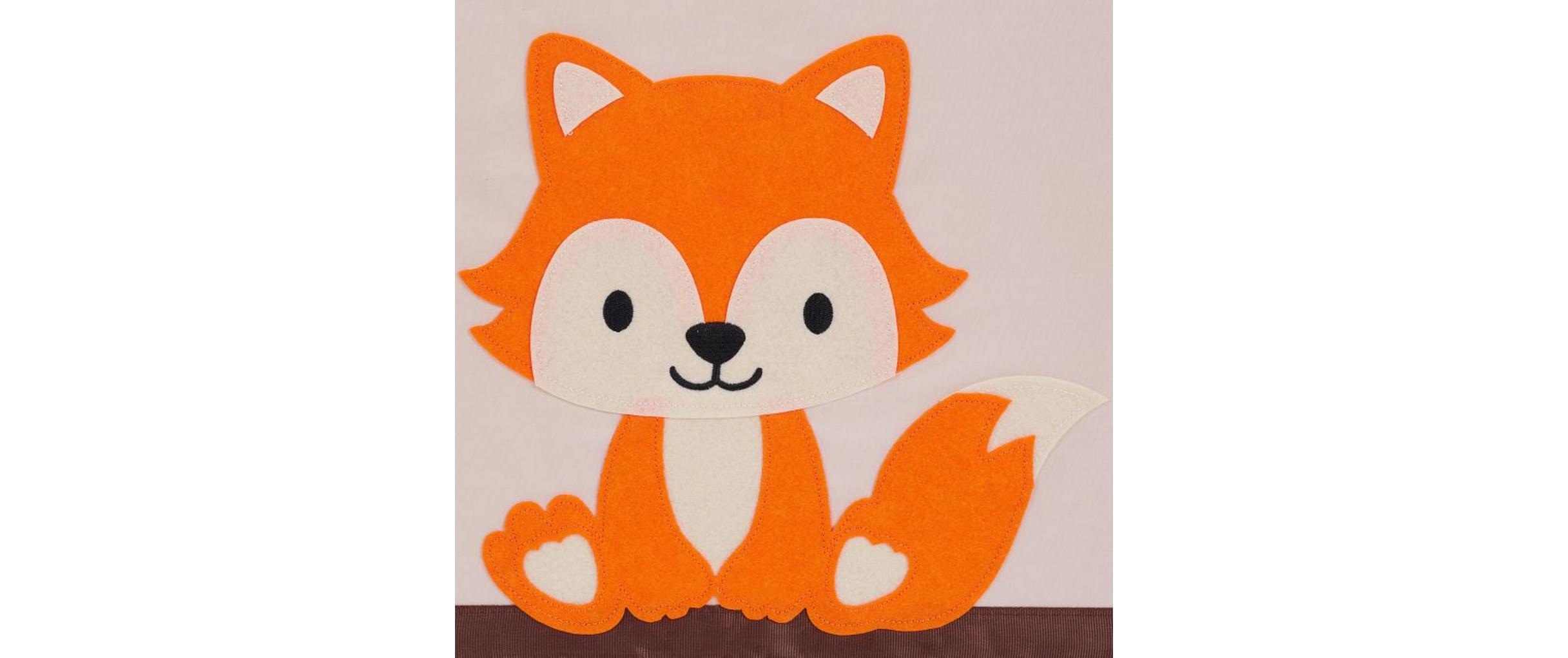 Spielzeugbox FuchsFaltbare Aufbewahrungsbox für das Kinderzimmer
