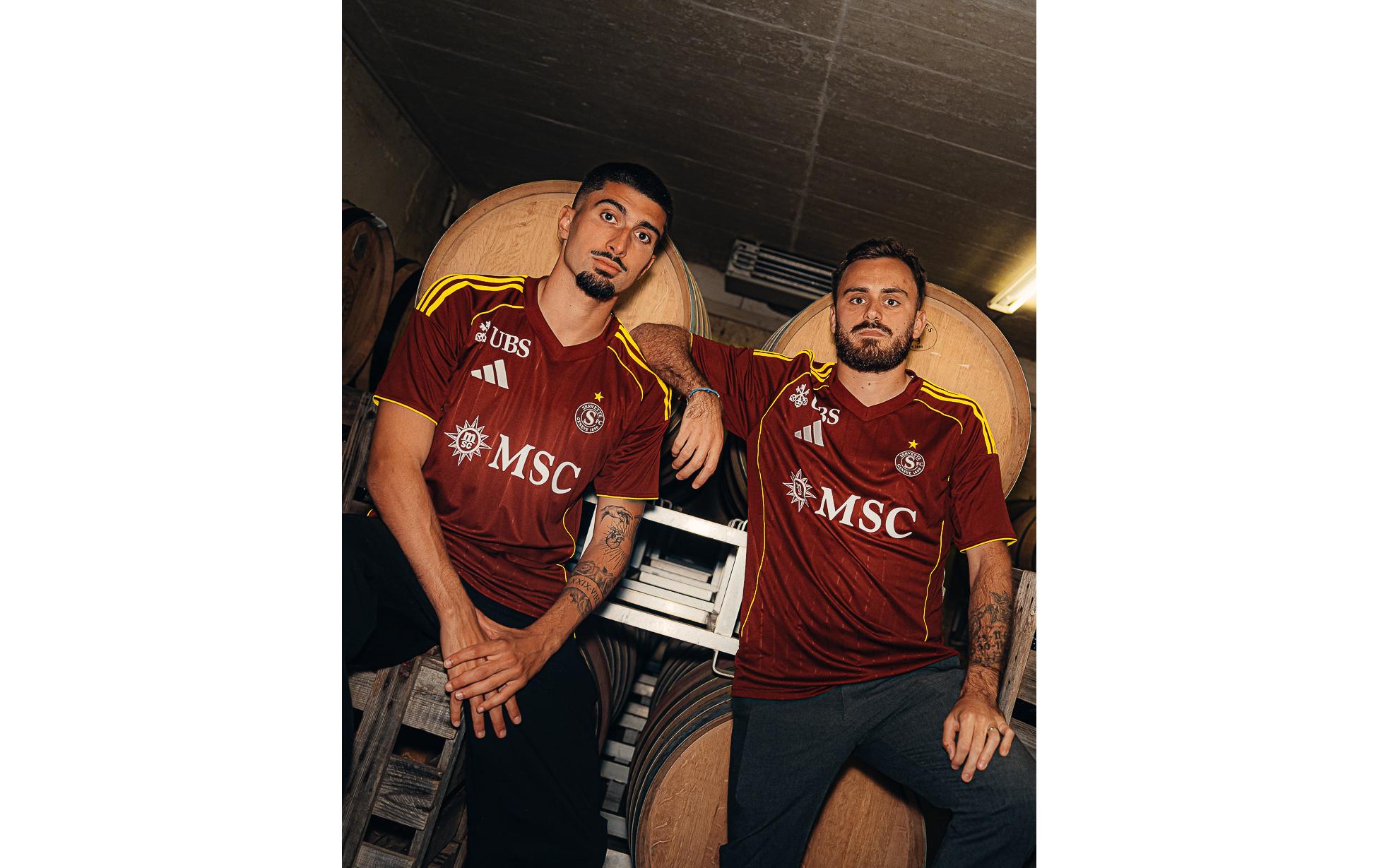 Jersey Home 25/26 M, Rot<br>Heimtrikot des Servette FC für die Saison 2025/26