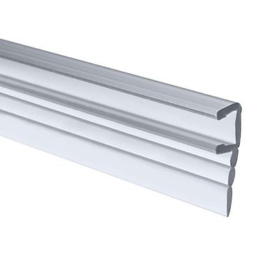 Joint d'étanchéité vertical de douche, 200 cm, transparent pour verre 6 mm