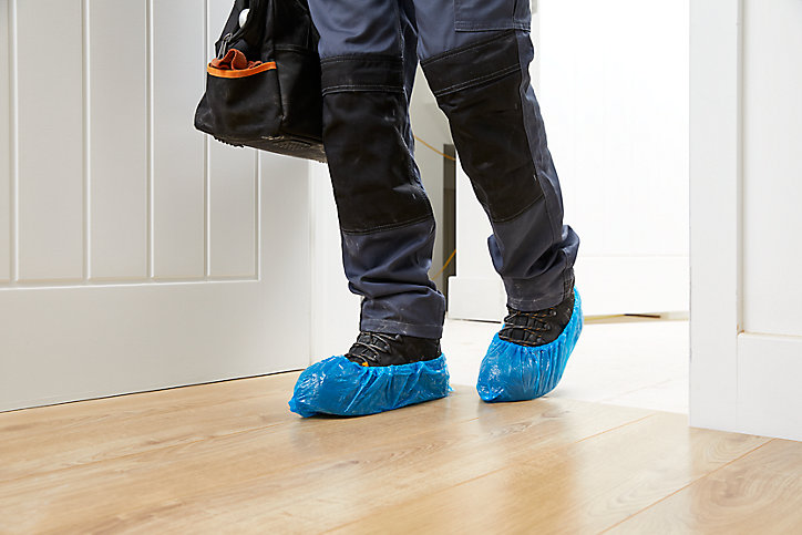 Couvre-chaussures jetable, 100 pièces
