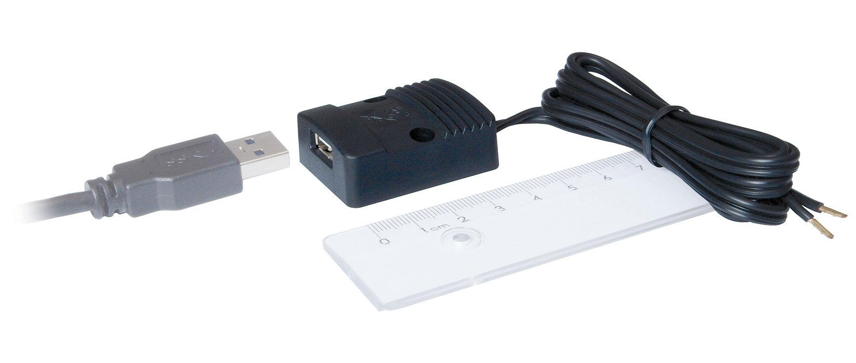 USB-Ladesteckdose 12-24V flache Version